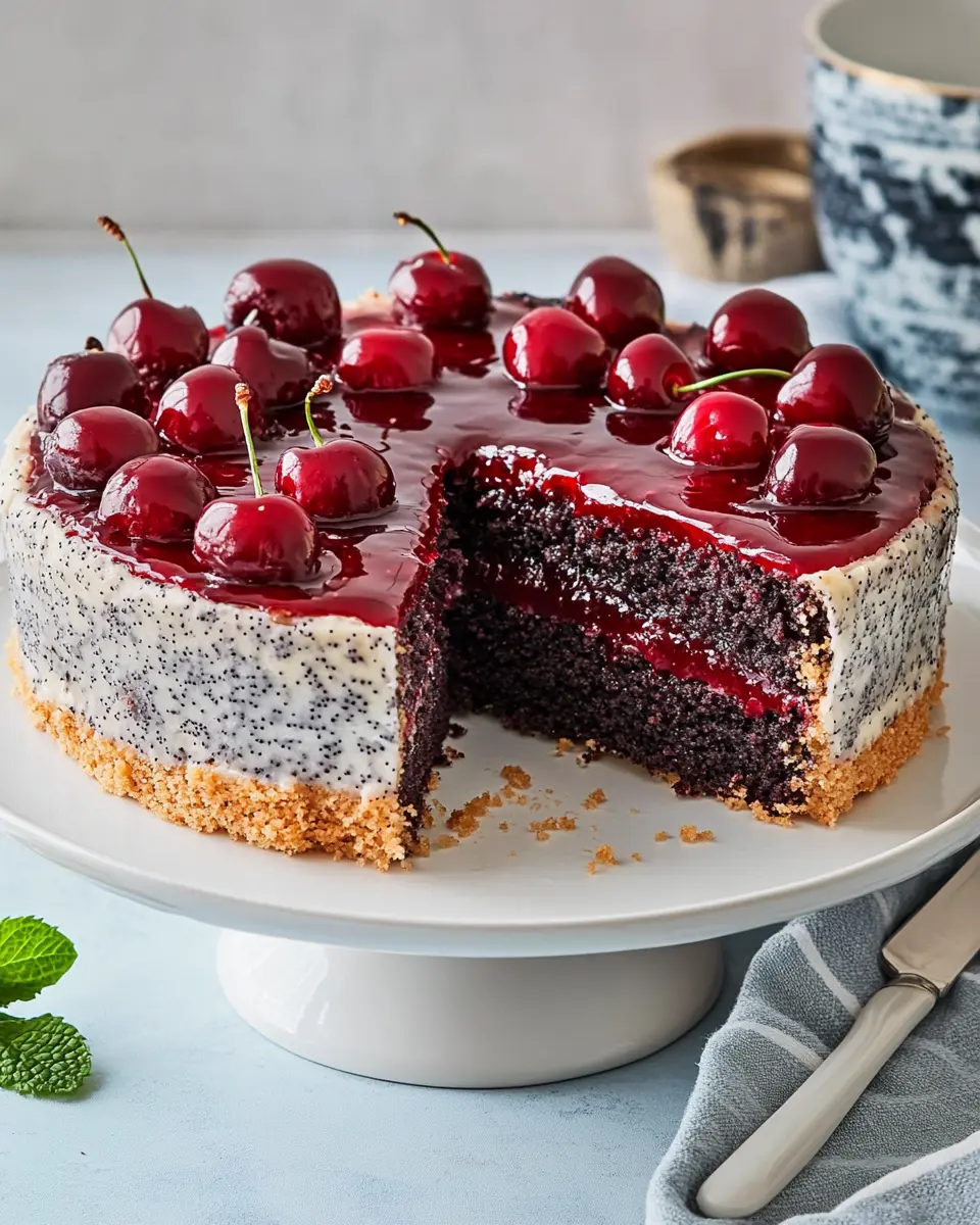 Mohnkuchen mit Kirschen: The Juiciest Slice You’ll Love