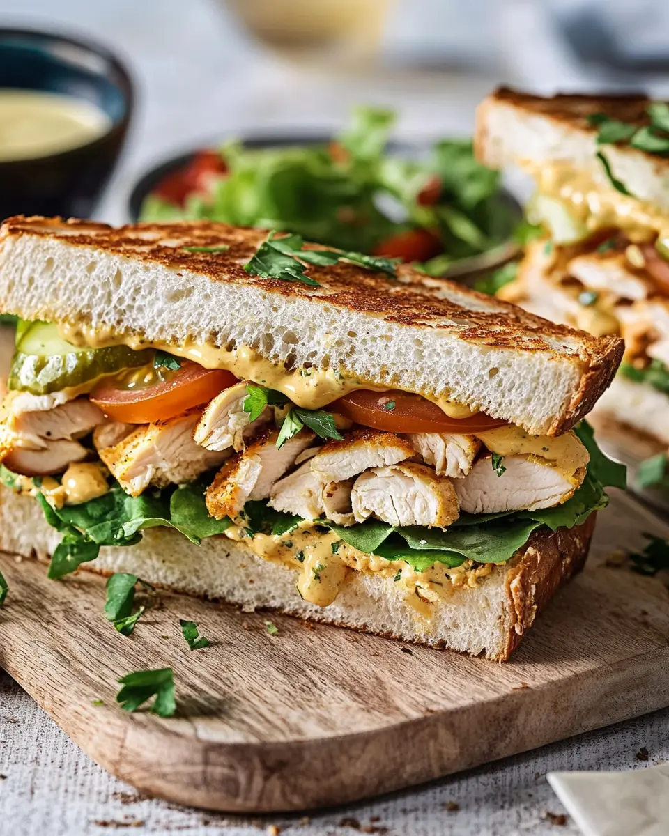 Geflügel-Sandwich: The Juiciest Homemade Delight You'll Love