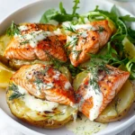 Ofenkartoffeln mit Lachs First Image First Image