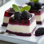 Panna Cotta-Brombeer-Terrine First Image First Image