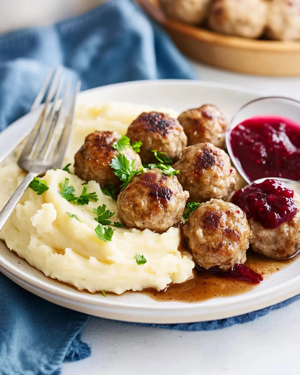 Köttbullar mit Kartoffelpüree: Comforting, Hearty Bliss at Home
