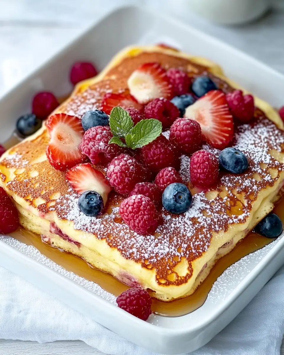 Pancake-Auflauf: The Indulgent Breakfast You’ll Crave!