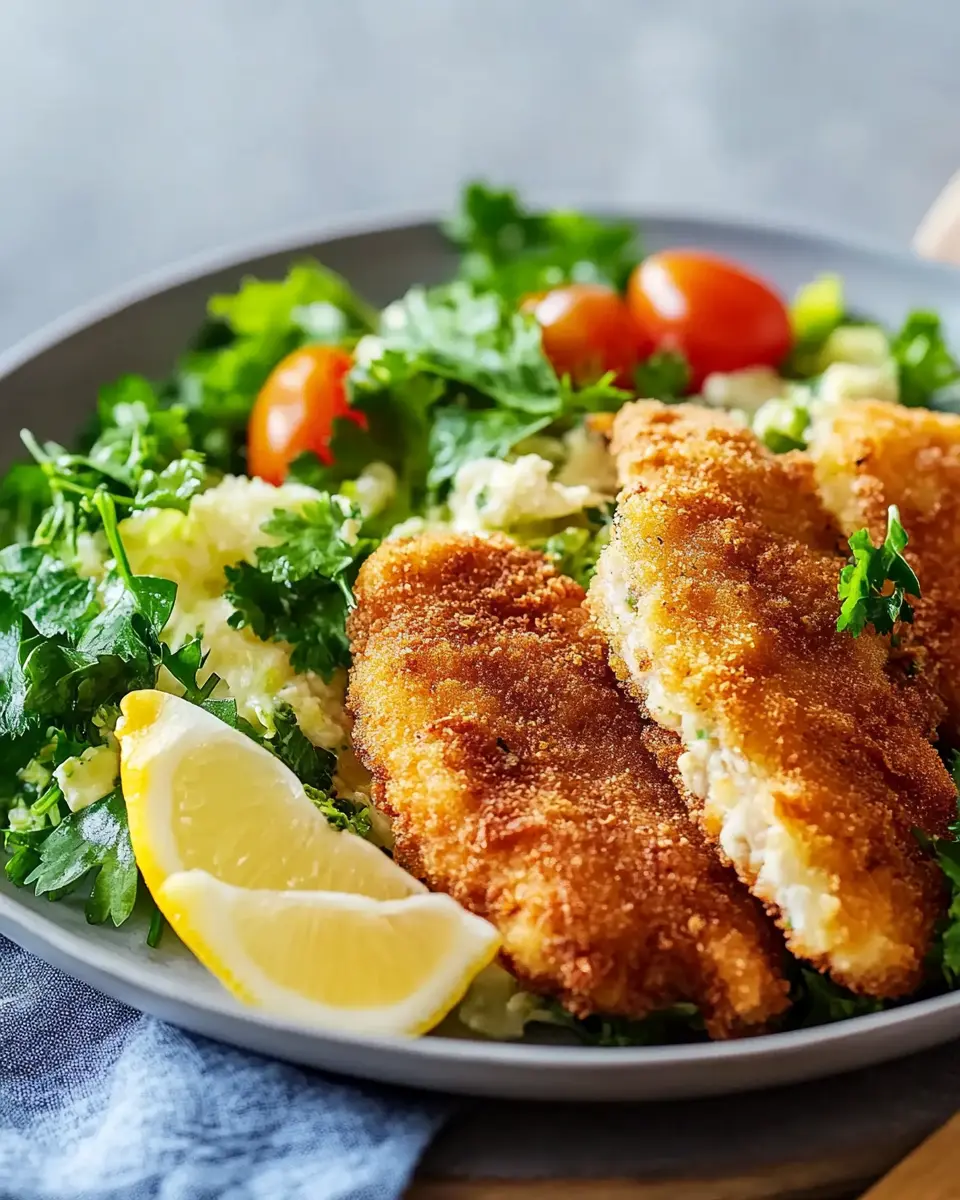 Schnitzel Wiener Art (vegetarisch): Irresistibly Crispy Delight