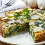Kartoffel & Spinat Frittata First Image First Image