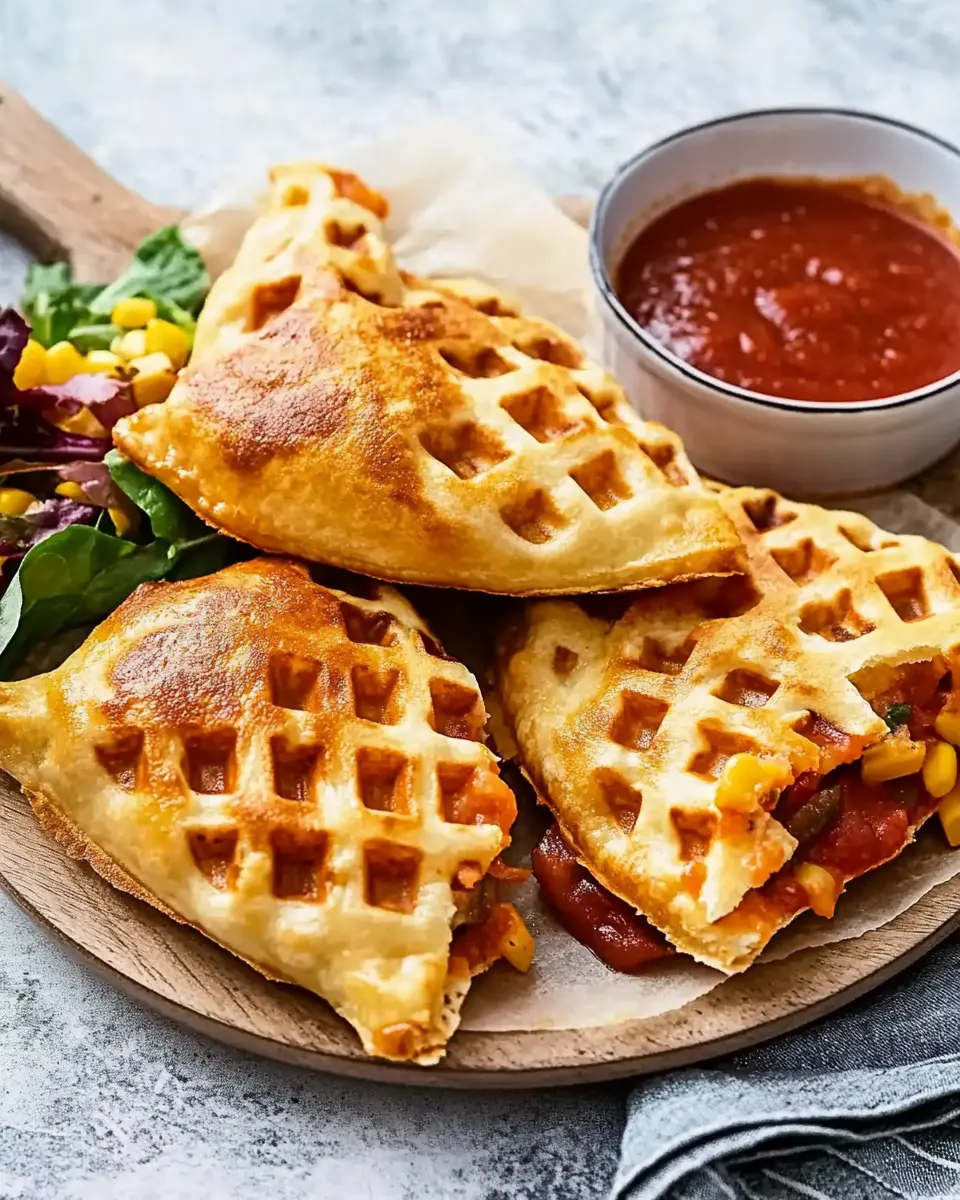 Waffel Calzone: The Irresistibly Cheesy Twist You’ll Love!
