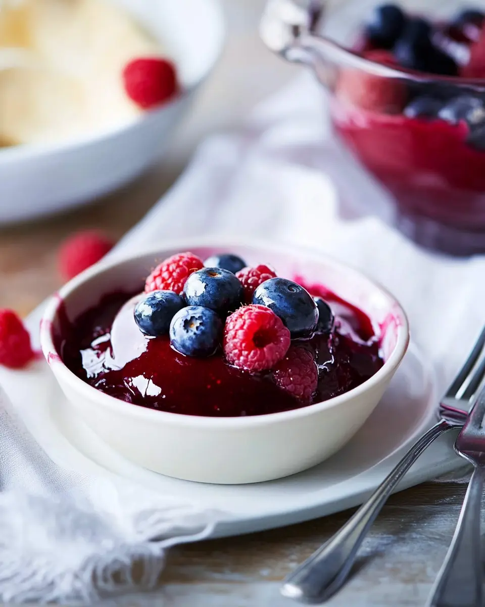 Rote Grütze mit Vanillesauce: Irresistibly Fruity Delight!