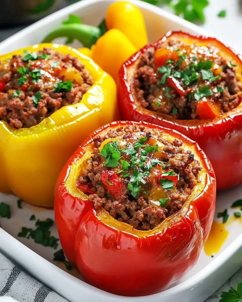Gefüllte Paprika: Irresistibly Flavorful Stuffed Peppers