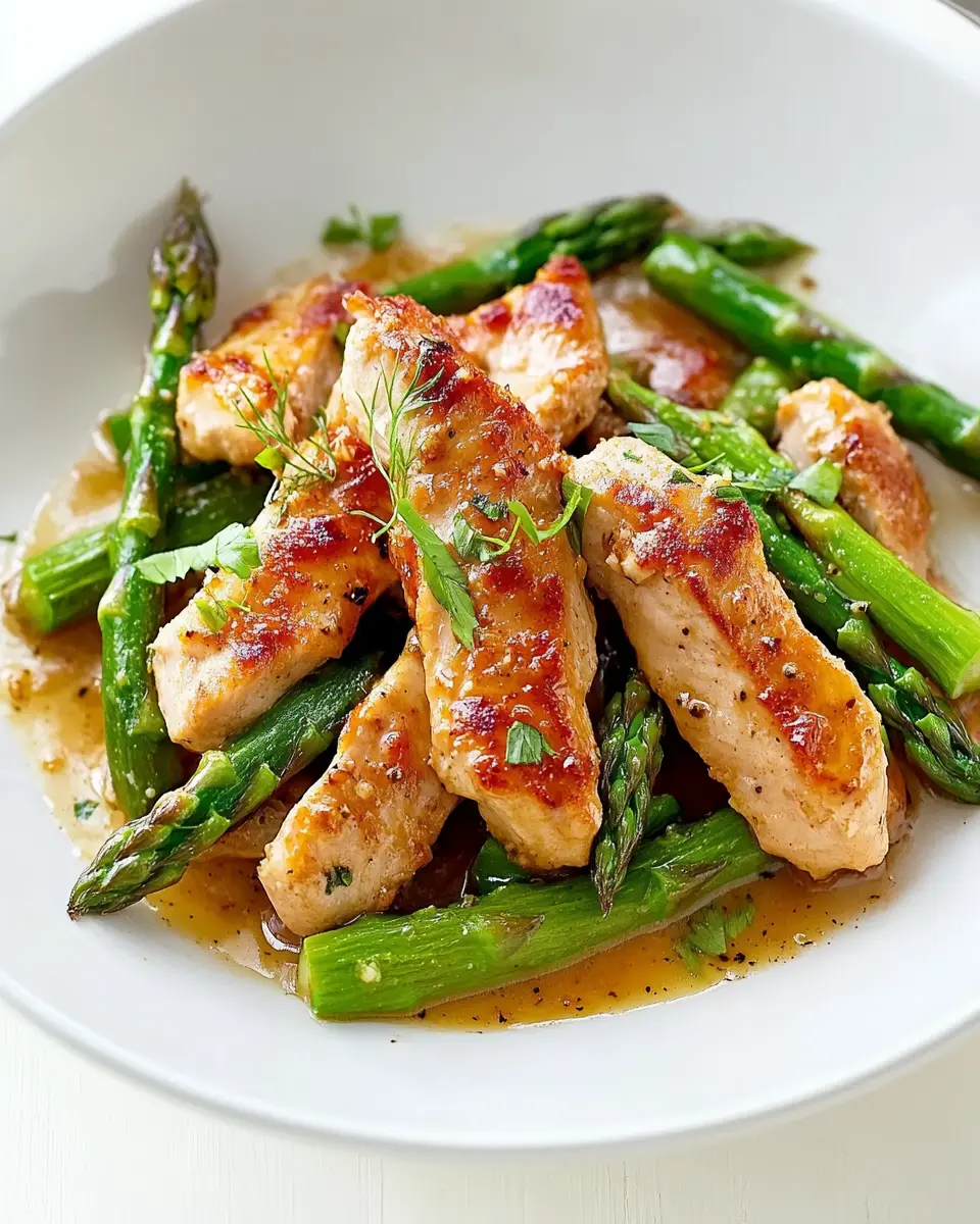 Putengeschnetzeltes mit grünem Spargel: Irresistibly Creamy Delight
