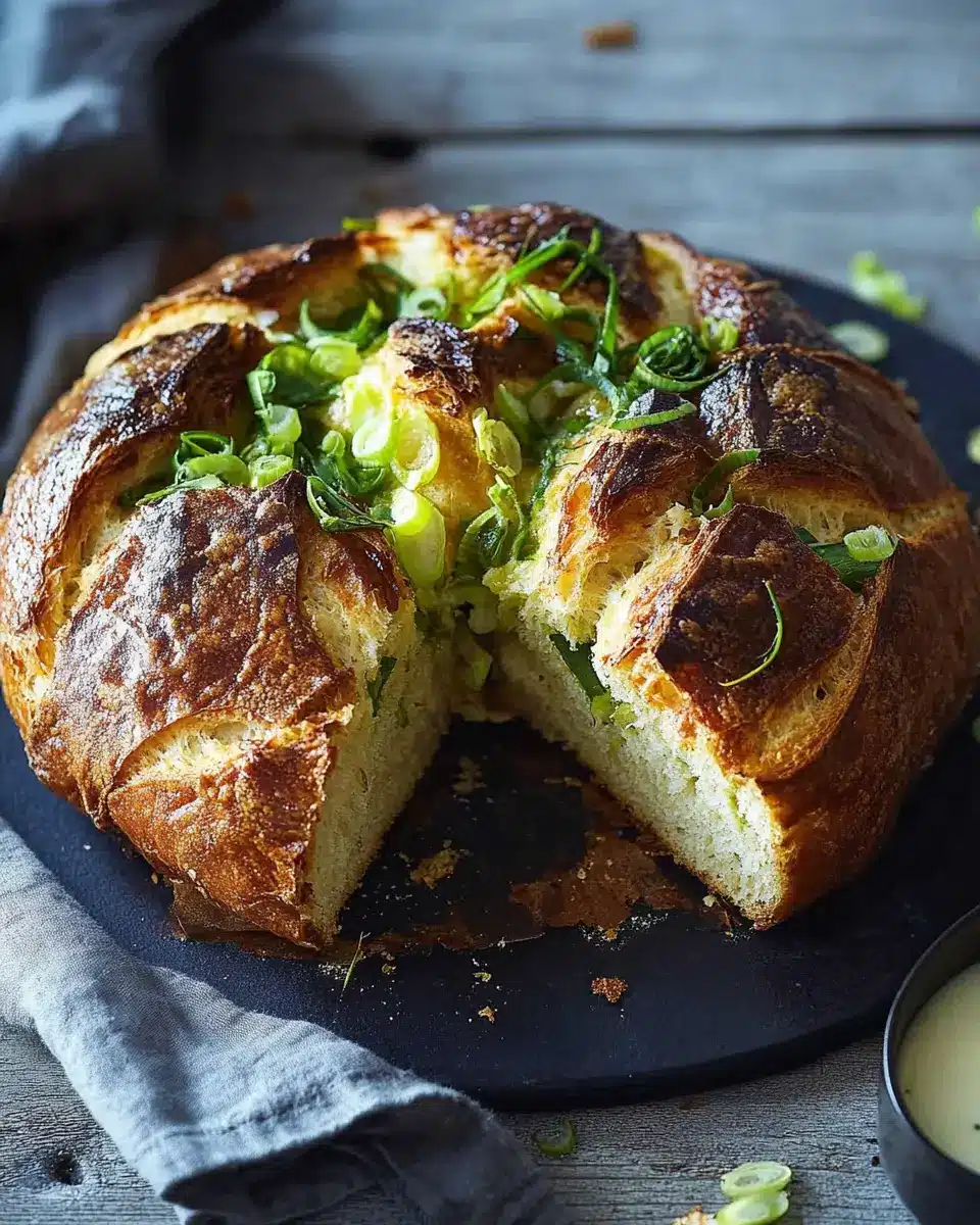 Zupfbrot mit Frühlingszwiebeln: Easy, Flavor-Packed Delight