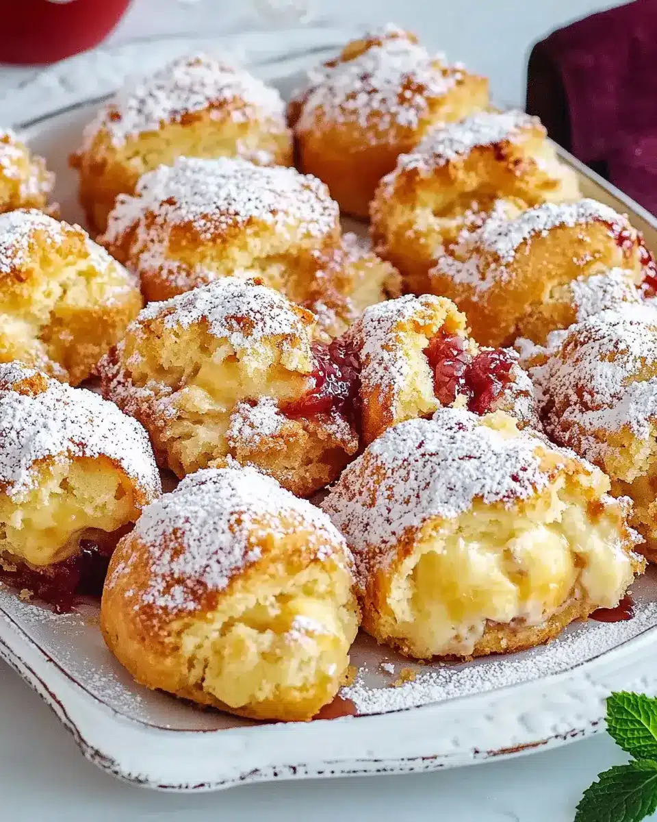 Bayerisches Buchtelblech mit Pudding und Streuseln First Image First Image