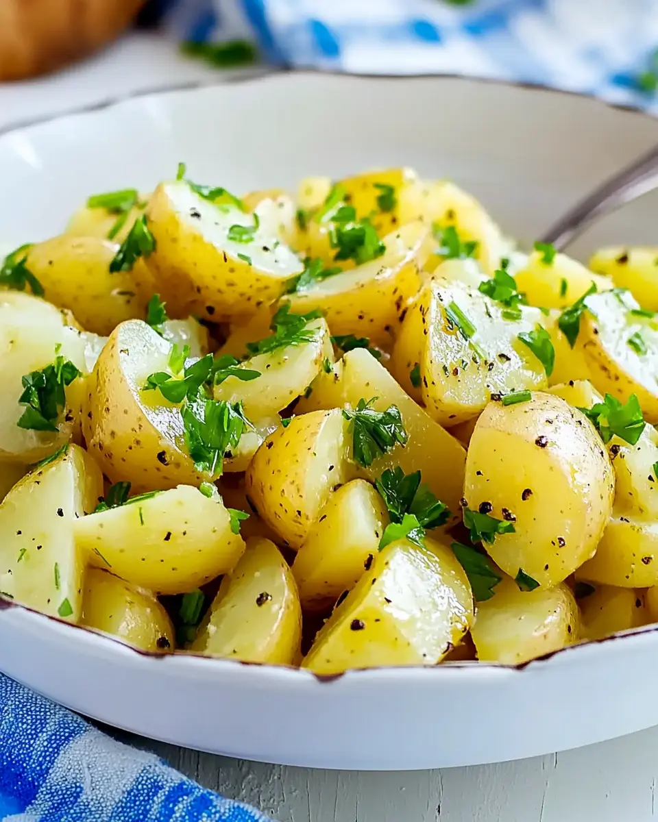 Bayrischer Kartoffelsalat mit Essig und Öl: Best Ever Comfort Food