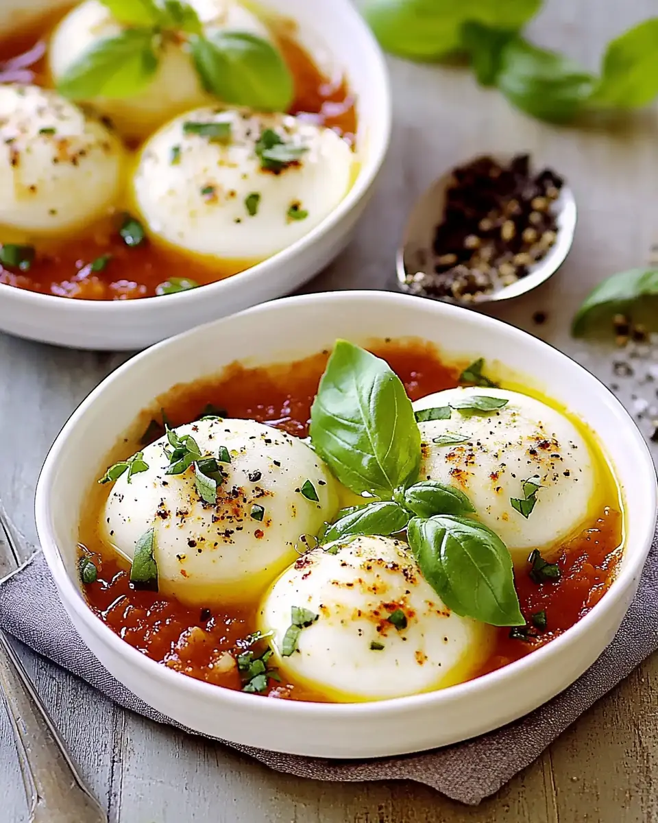 Gebackener Mozzarella auf Chutney: Irresistibly Cheesy Delight