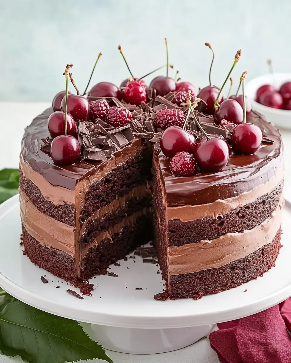 Schoko-Kirsch-Torte: Indulgent Chocolate Cherry Delight