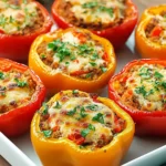 Gefüllte Paprikaringe First Image First Image