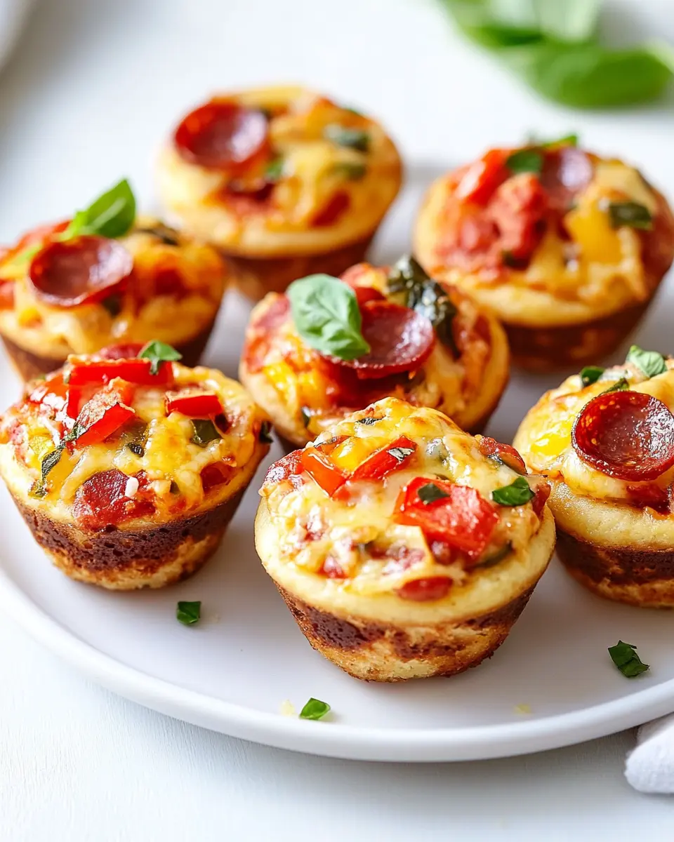 Herzhafte Pizza-Muffins: The Best Comfort Bites Ever!