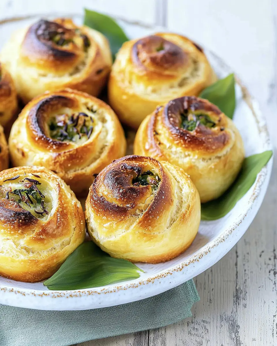 Bärlauch-Kartoffel-Brötchen: Irresistibly Soft & Flavorful Treats