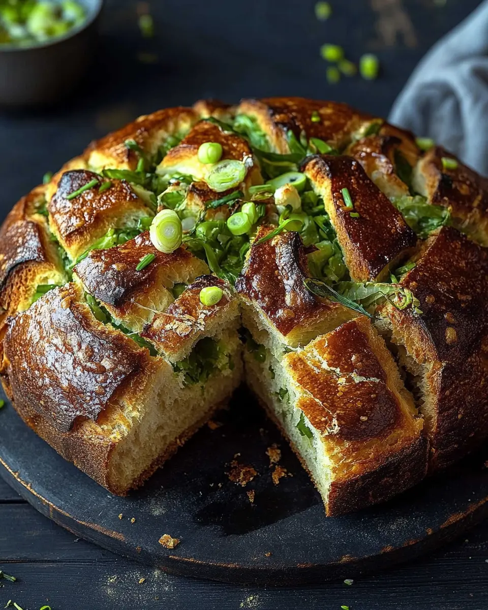 Zupfbrot mit Frühlingszwiebeln: Easy, Flavor-Packed Delight