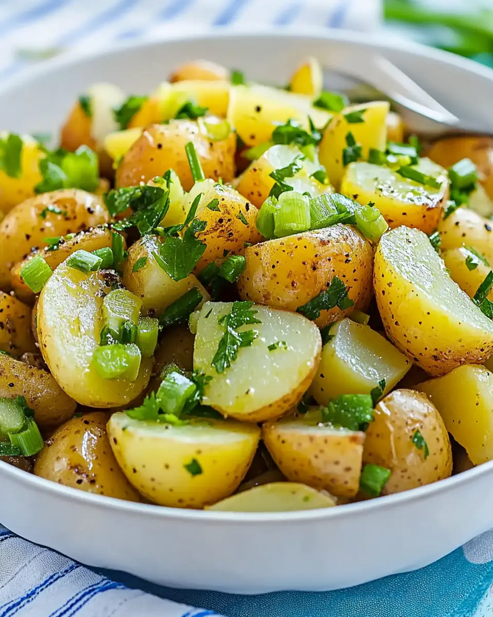 Bayrischer Kartoffelsalat mit Essig und Öl: Best Ever Comfort Food