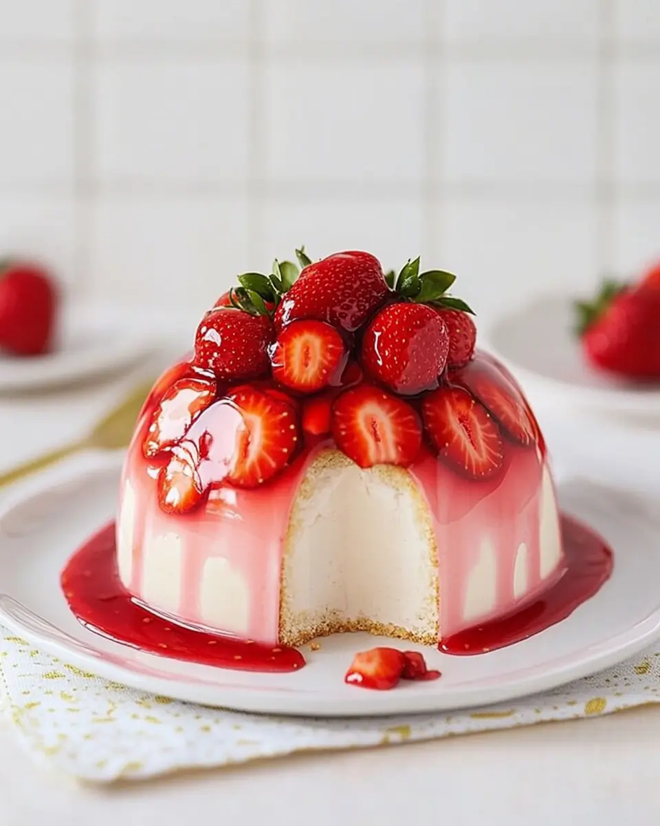 Erdbeer-Kuppeltorte: The Best Creamy Strawberry Delight