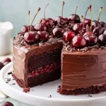 Schoko-Kirsch-Torte First Image First Image