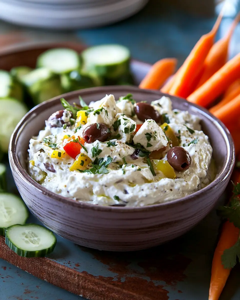 Feta-Oliven-Creme mit Paprika: Irresistibly Creamy Delight!