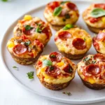 Herzhafte Pizza-Muffins First Image First Image