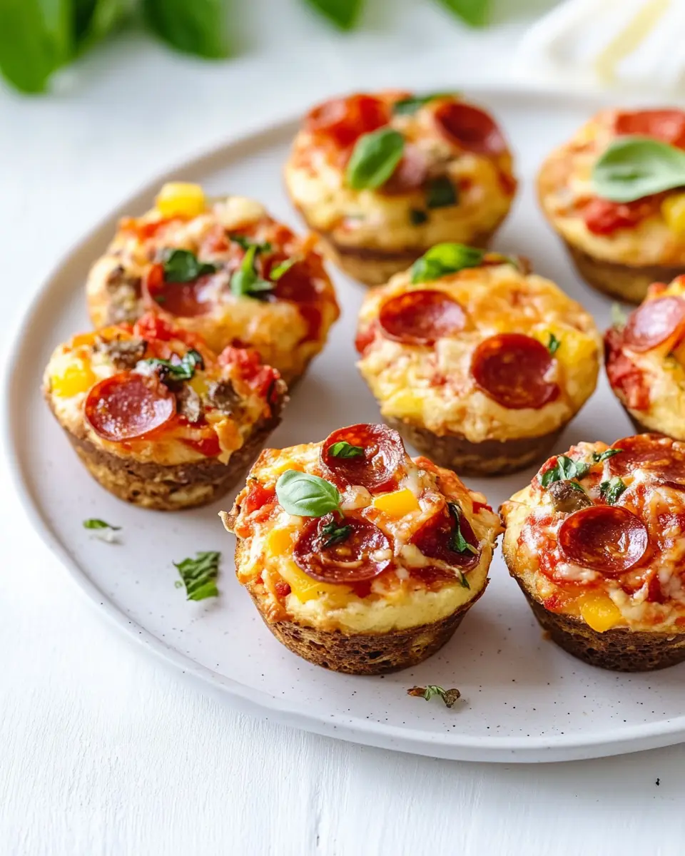 Herzhafte Pizza-Muffins First Image First Image