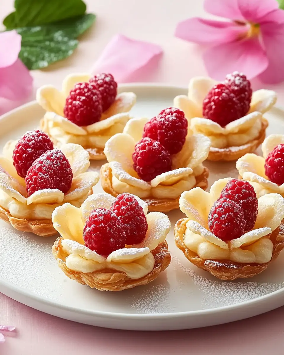 Süße Blätterteig-Blumen: Irresistibly Flaky & Sweet Treats