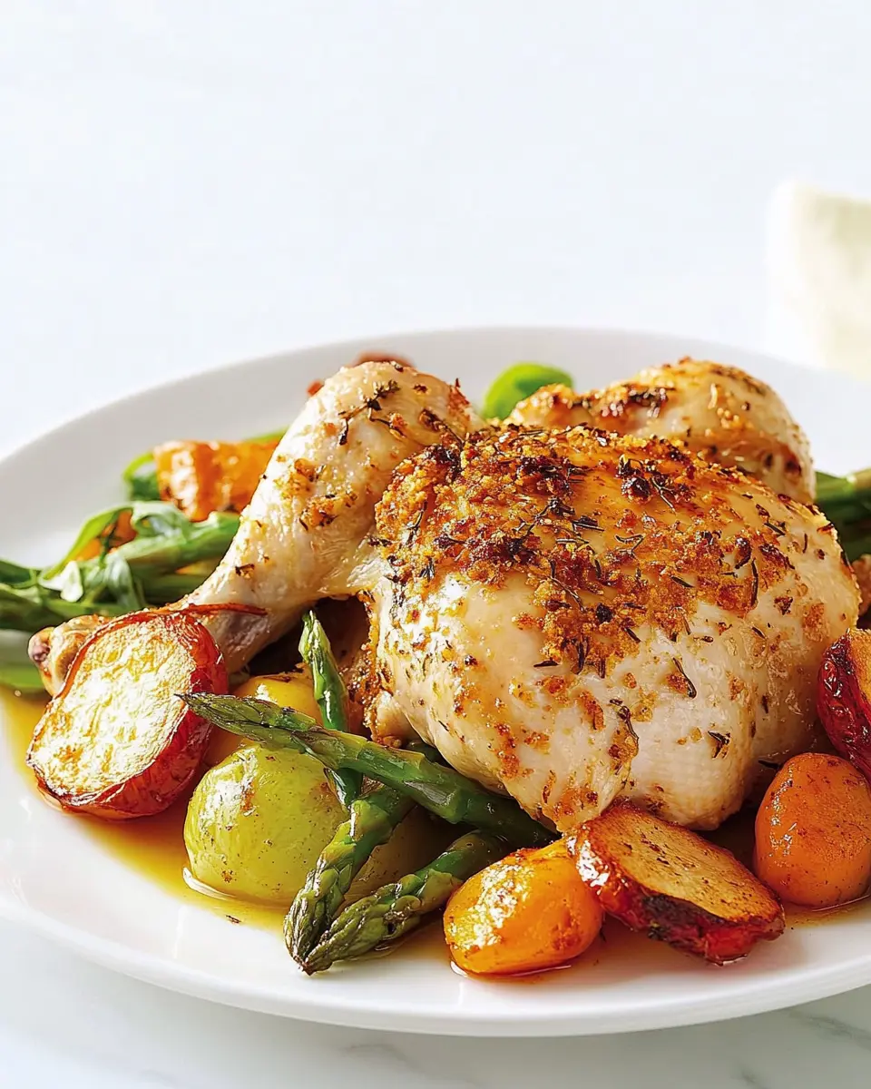 Hähnchen mit Gewürzkruste: Irresistibly Crispy Oven Delight
