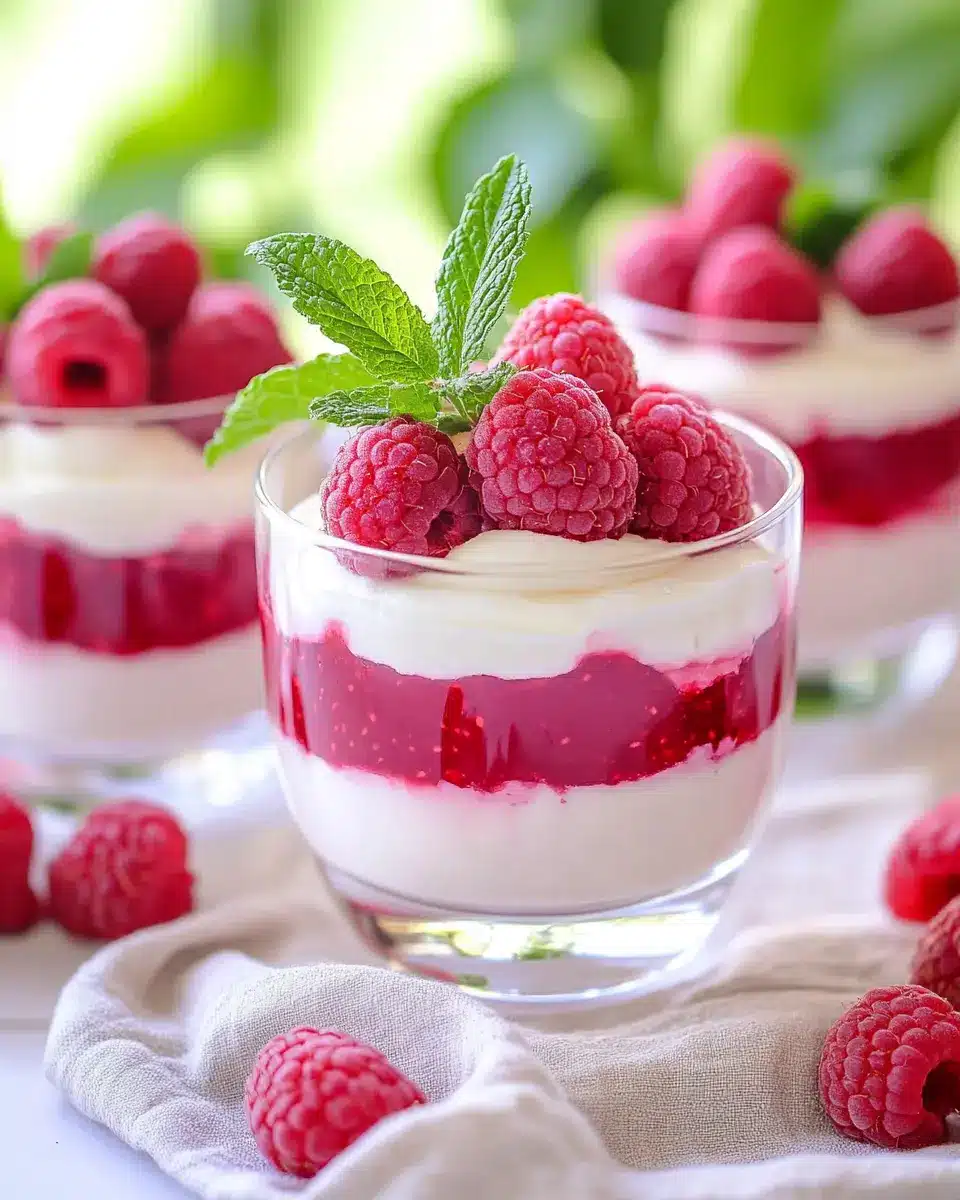 Schnelles fruchtiges Himbeerdessert: Effortless & Irresistible!