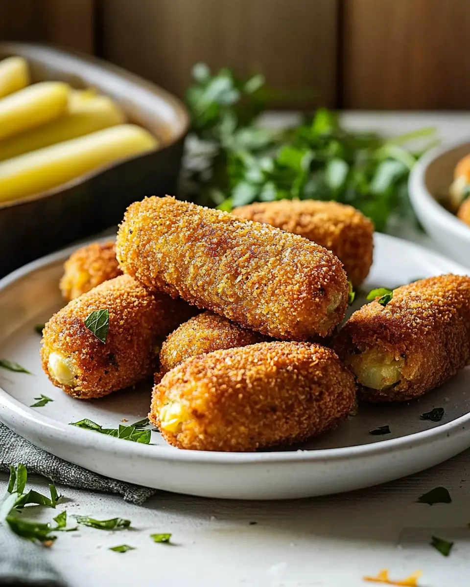 Glamorgan Sausage: Irresistibly Cheesy Lauch Kroketten Delight