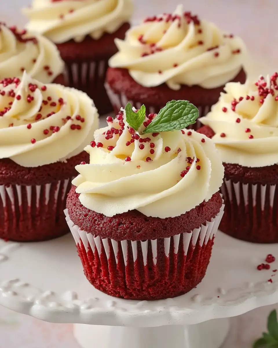 Red Velvet Cupcakes: Irresistibly Moist & Decadent Delight