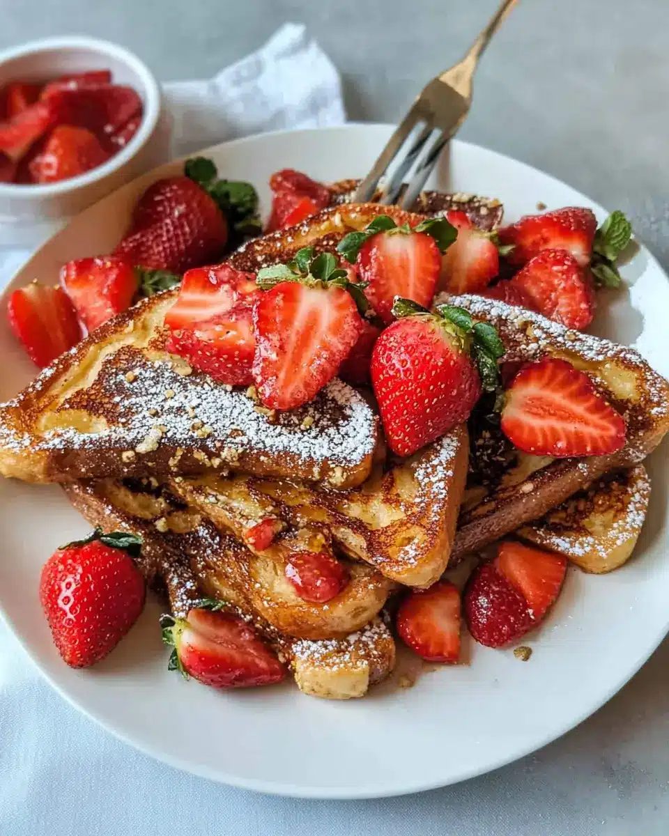 Arme Ritter mit Erdbeeren: The Best Sweet Morning Treat
