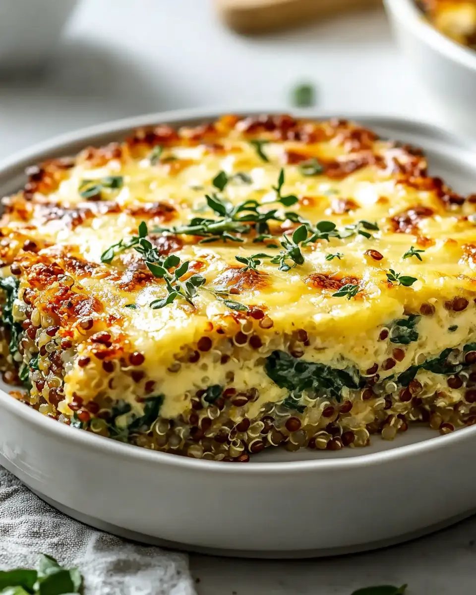Quinoa Linsen Spinat Auflauf: A Comforting, Wholesome Delight