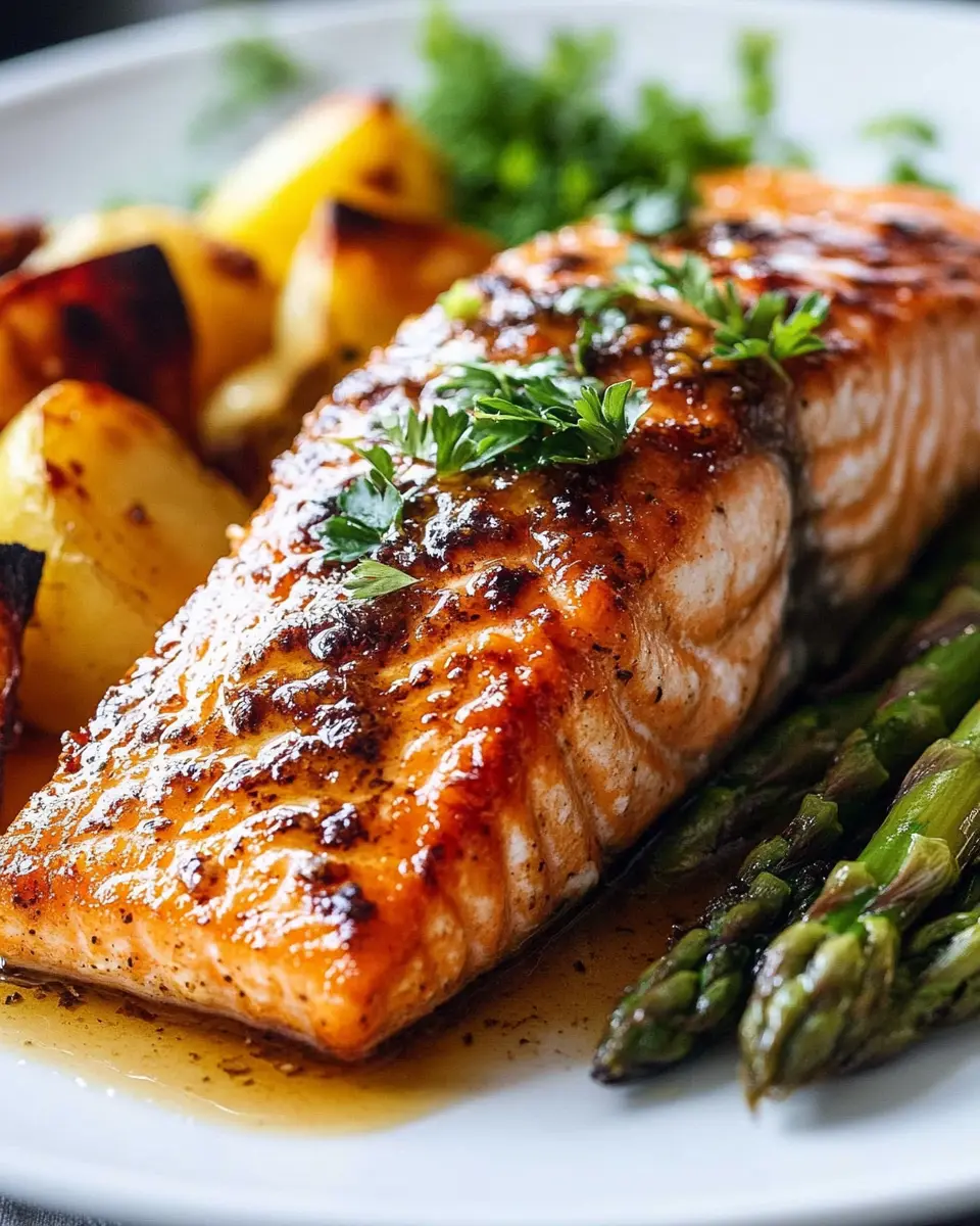 Honig-Senf-Lachs aus der Heißluftfritteuse: Saftig und Einfach!
