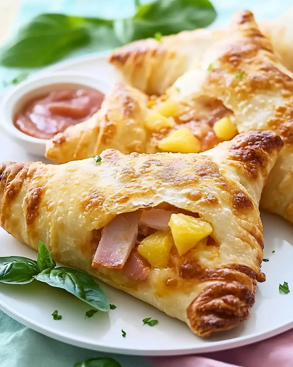 Pizzataschen Hawaii: Irresistibly Cheesy with a Tropical Twist