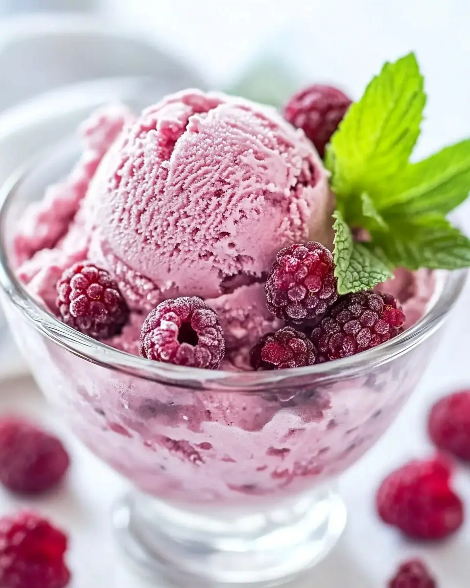 Schnelles Himbeereis: Irresistibly Creamy Summer Delight