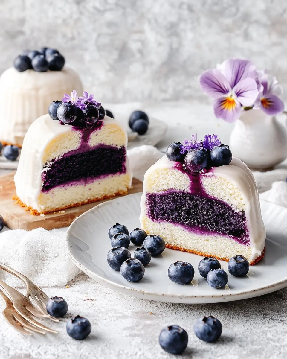 Mini-Blåbärsprinsesstårta: Indulge in This Sweet Delight!