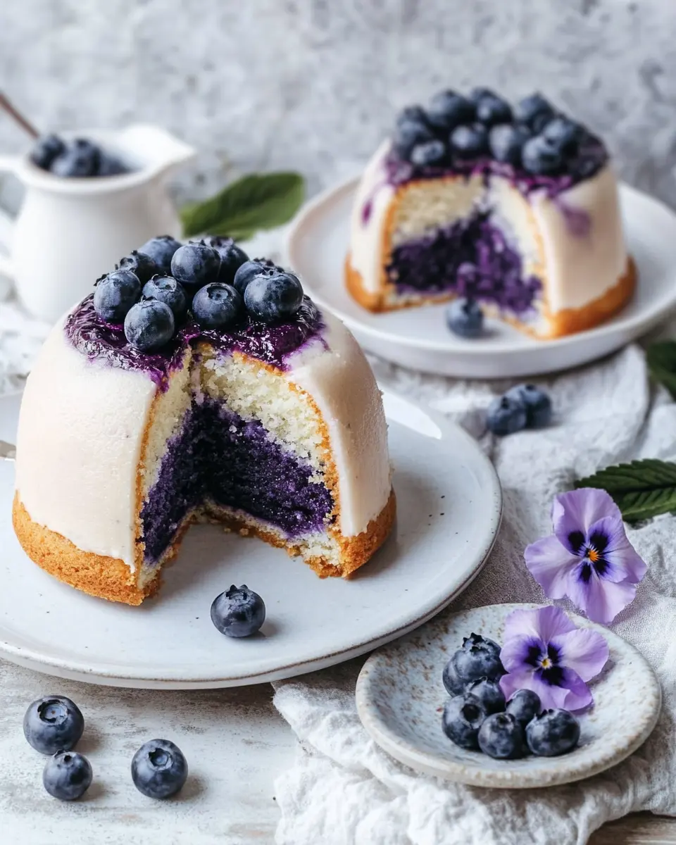 Mini-Blåbärsprinsesstårta: Indulge in This Sweet Delight!
