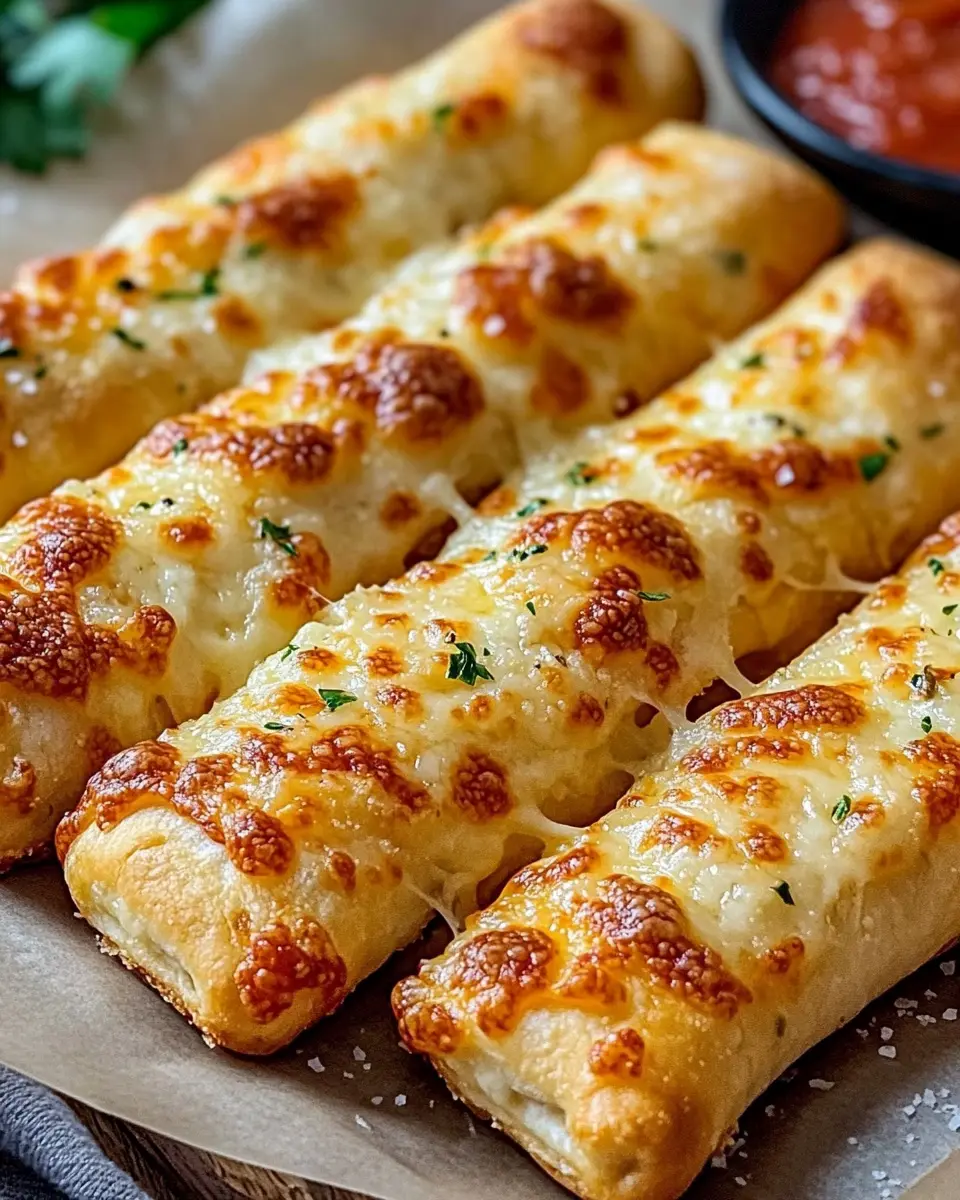 Crispy Sourdough Cheesy Breadsticks You Can’t Resist!