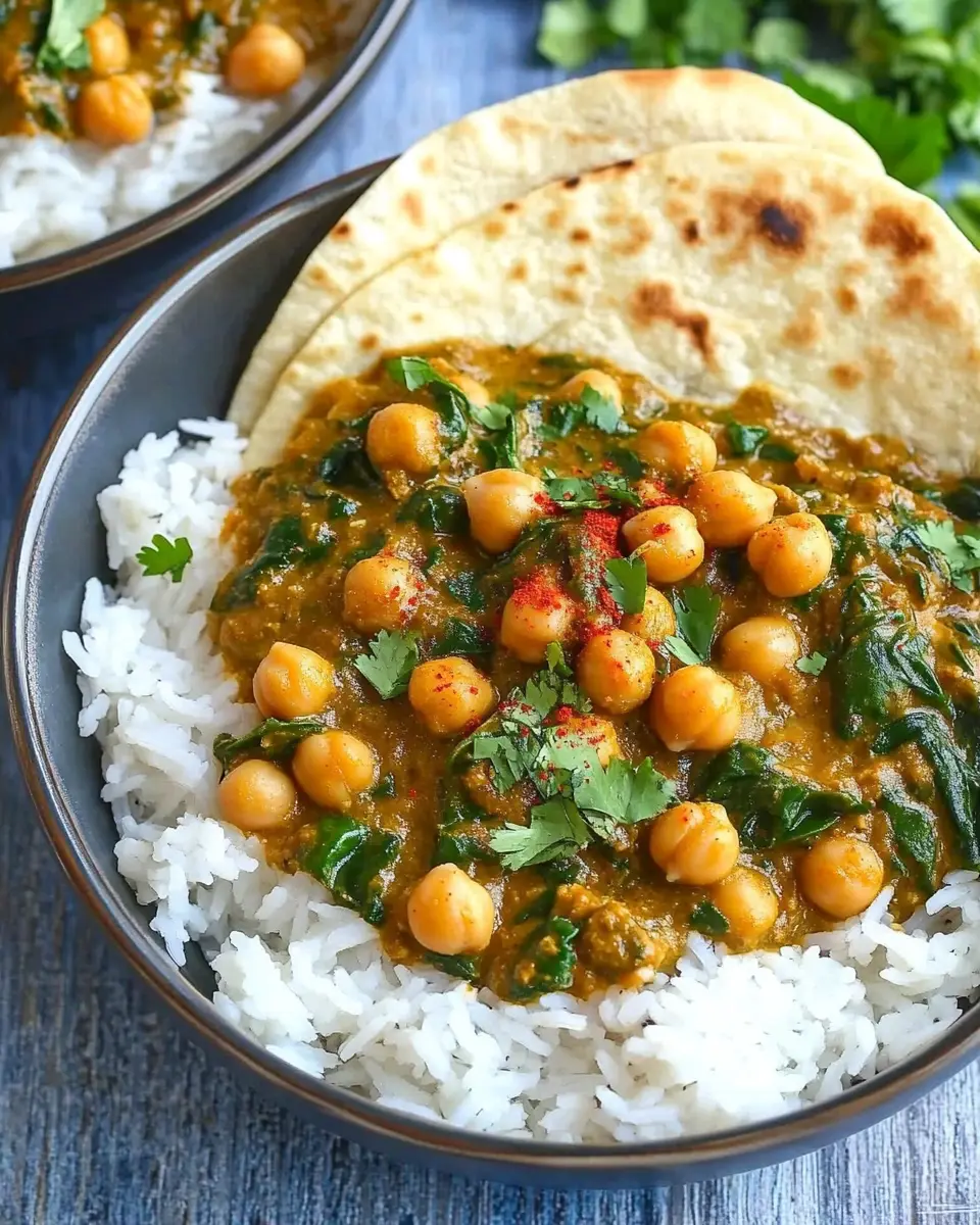 Chickpea Spinat Curry: The Easy Way to Flavorful Comfort