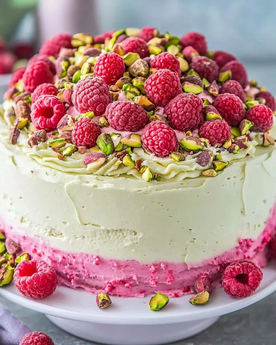 Feine Himbeer-Pistazientorte: Irresistibly Sweet & Nutty Delight