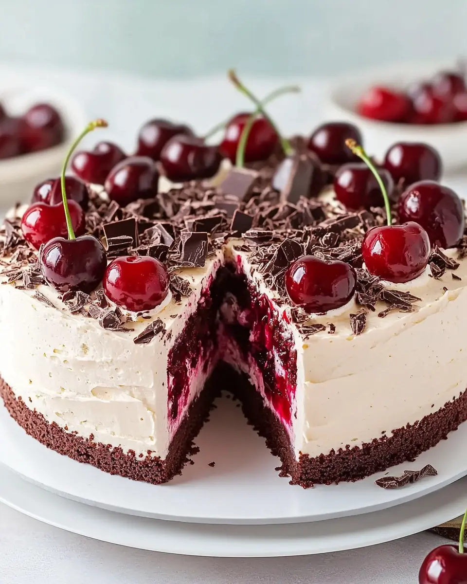 Stracciatella-Kirsch-Kuchen ohne Backen: Irresistibly Creamy Delight 7