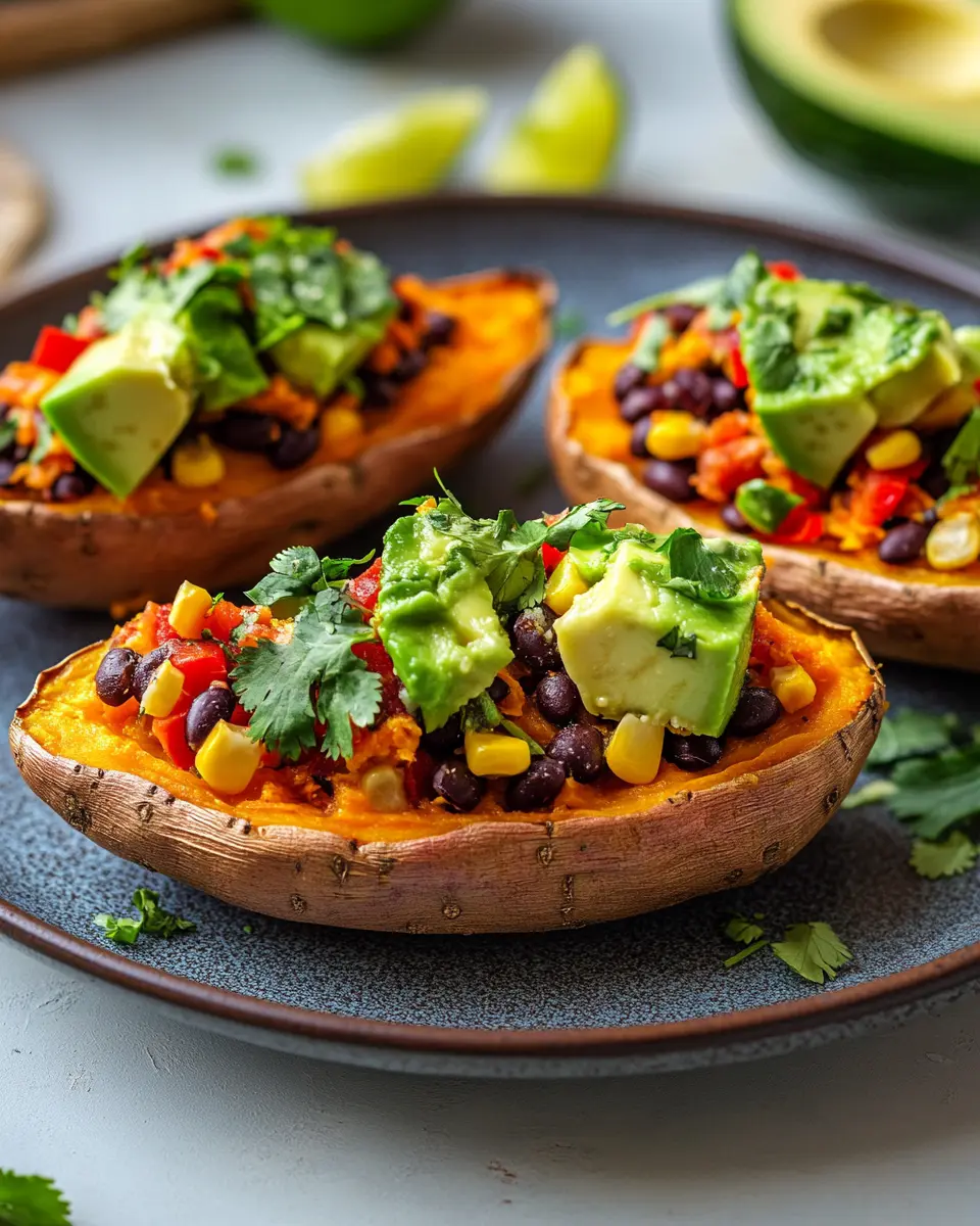 Gefüllte Süßkartoffel mit Avocado: The Best Cozy Dinner!