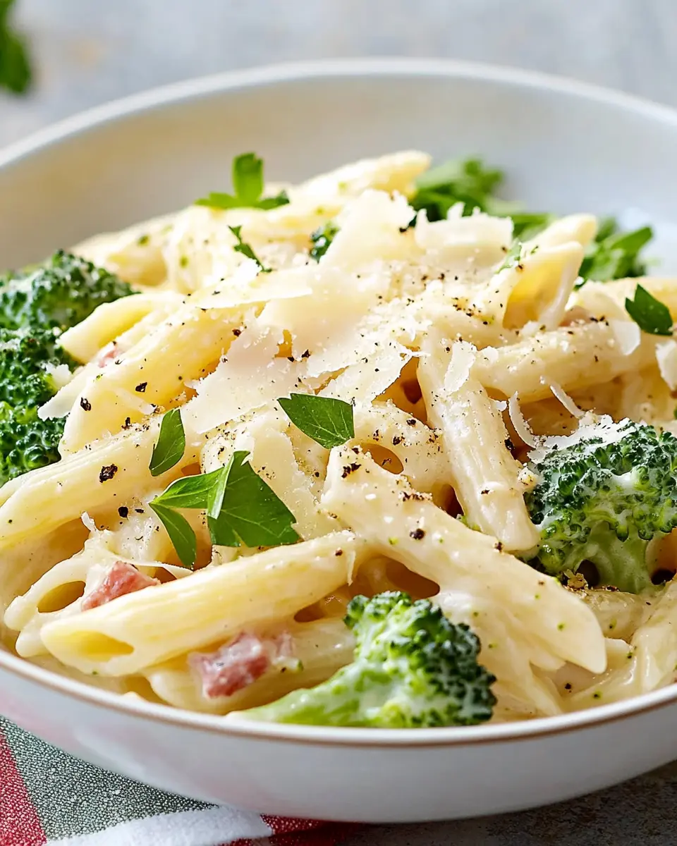 Parmesan Broccoli Pasta: Easy Comfort in Every Bite