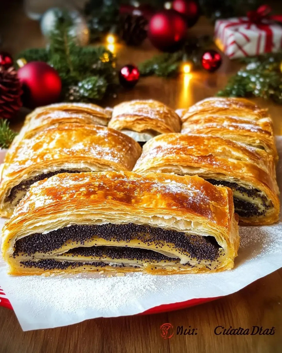 Weihnachtsstrudel mit Mohn: The Best Festive Delight Ever!