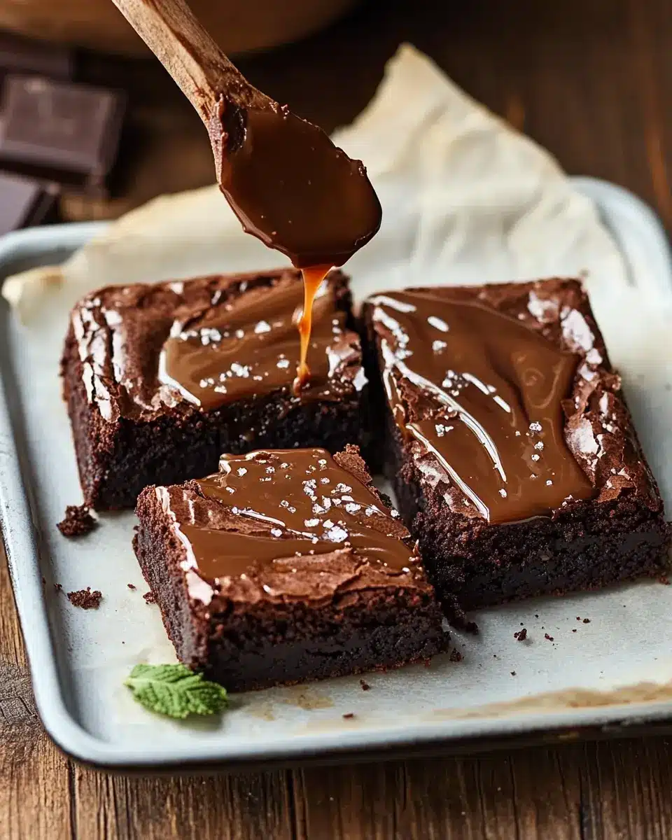 Ultimative Schoko-Karamell-Brownies: The Best Indulgent Treat