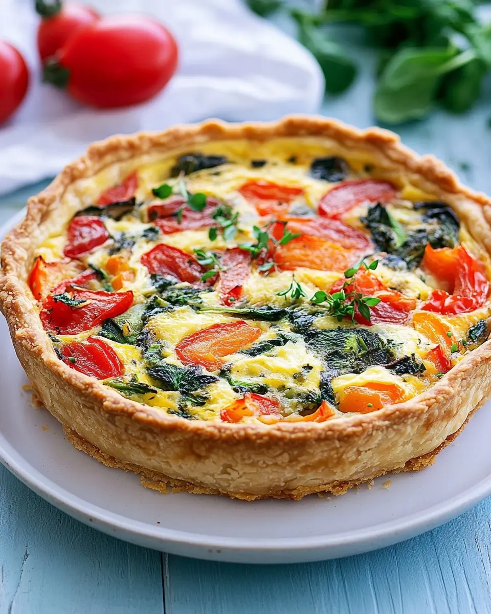 Vegetarische Quiche mit viel Gemüse: Easy & Full of Flavor! 7