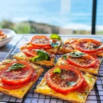 Tomaten-Pizzetti mit Meerblick First Image First Image
