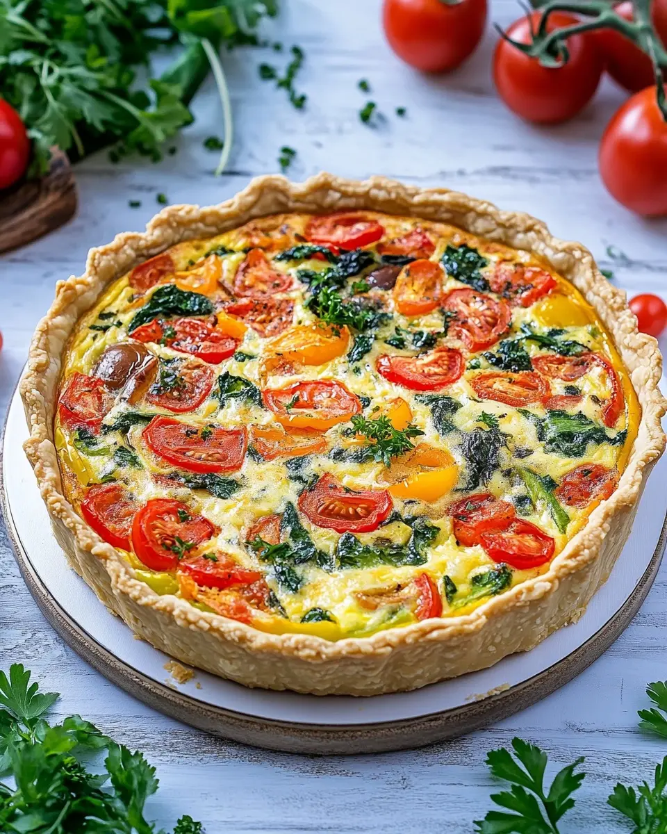 Vegetarische Quiche mit viel Gemüse: Easy & Full of Flavor! 6